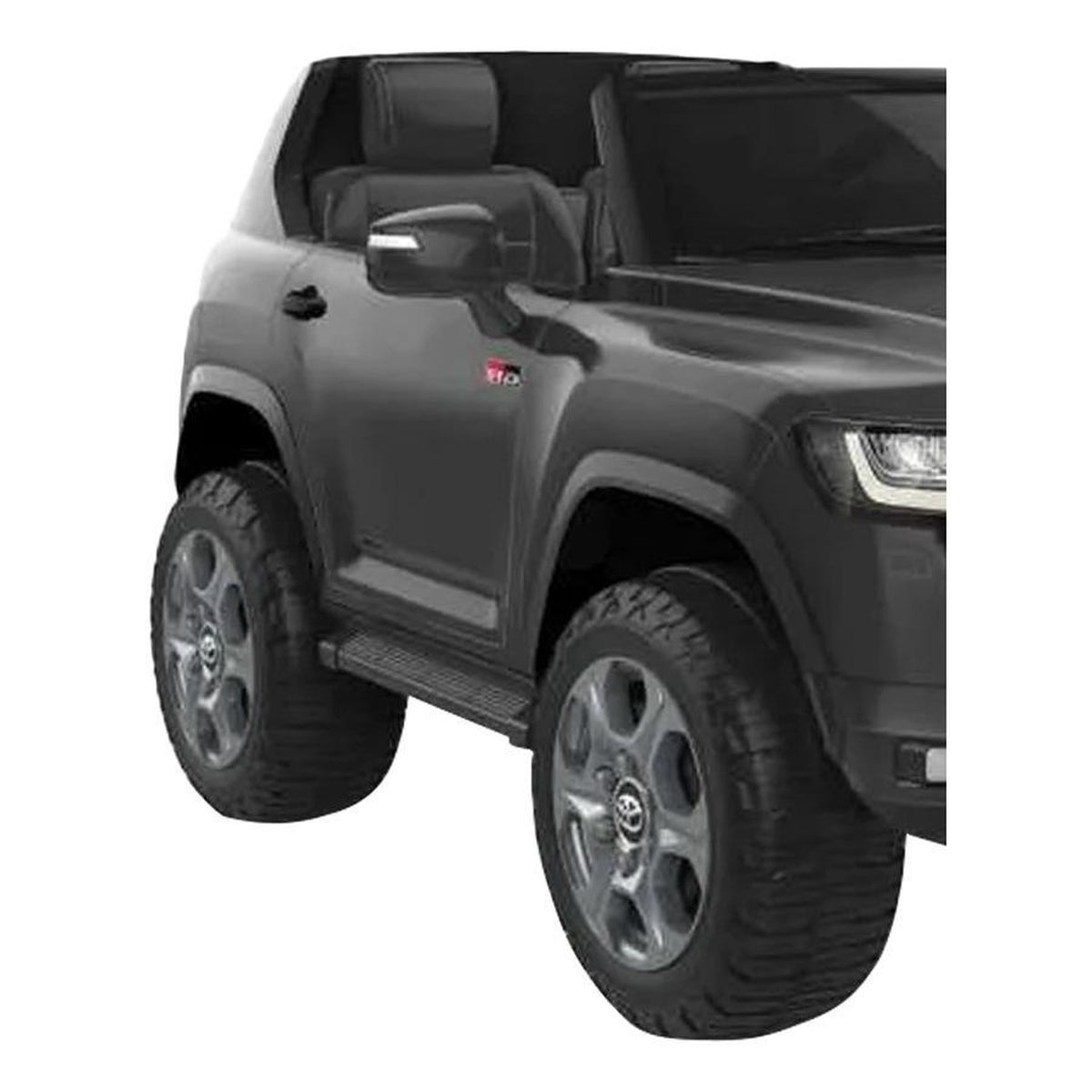 Volta Toyota Landcruiser 12V Ride-On Car Black