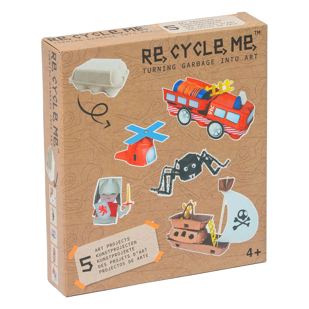 RE-CYCLE-ME BOY EGG CARTON BOY