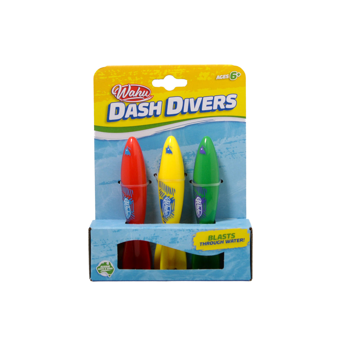 Wahu Dash Divers 3 Pack