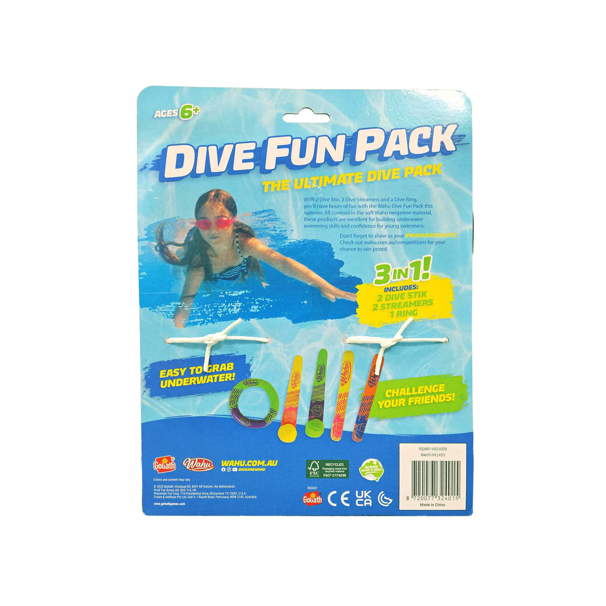 Wahu Dive Fun Pack
