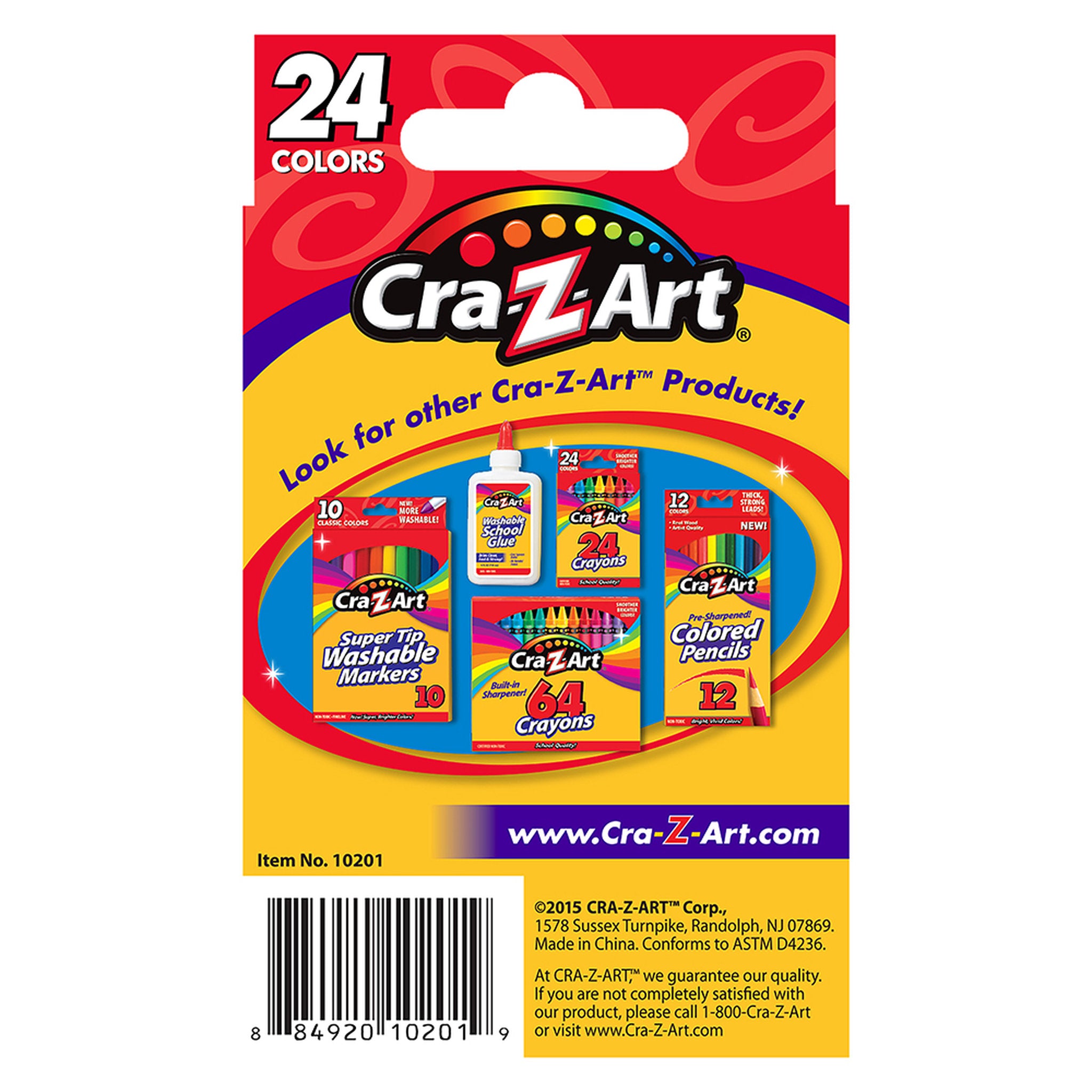 Cra-Z-Art Crayons 24 Pack