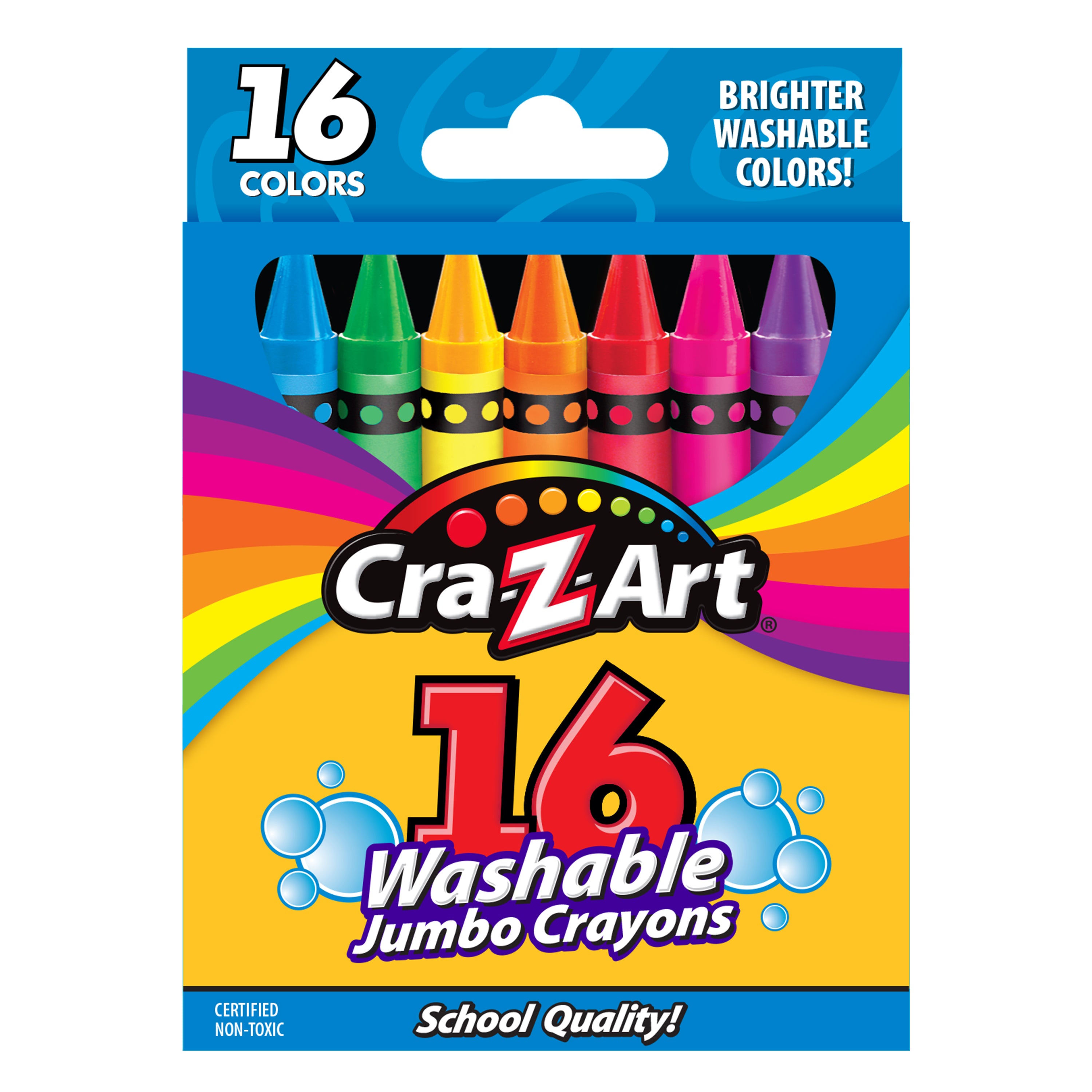 Cra-Z-Art Washable Jumbo Crayons 16 Pack