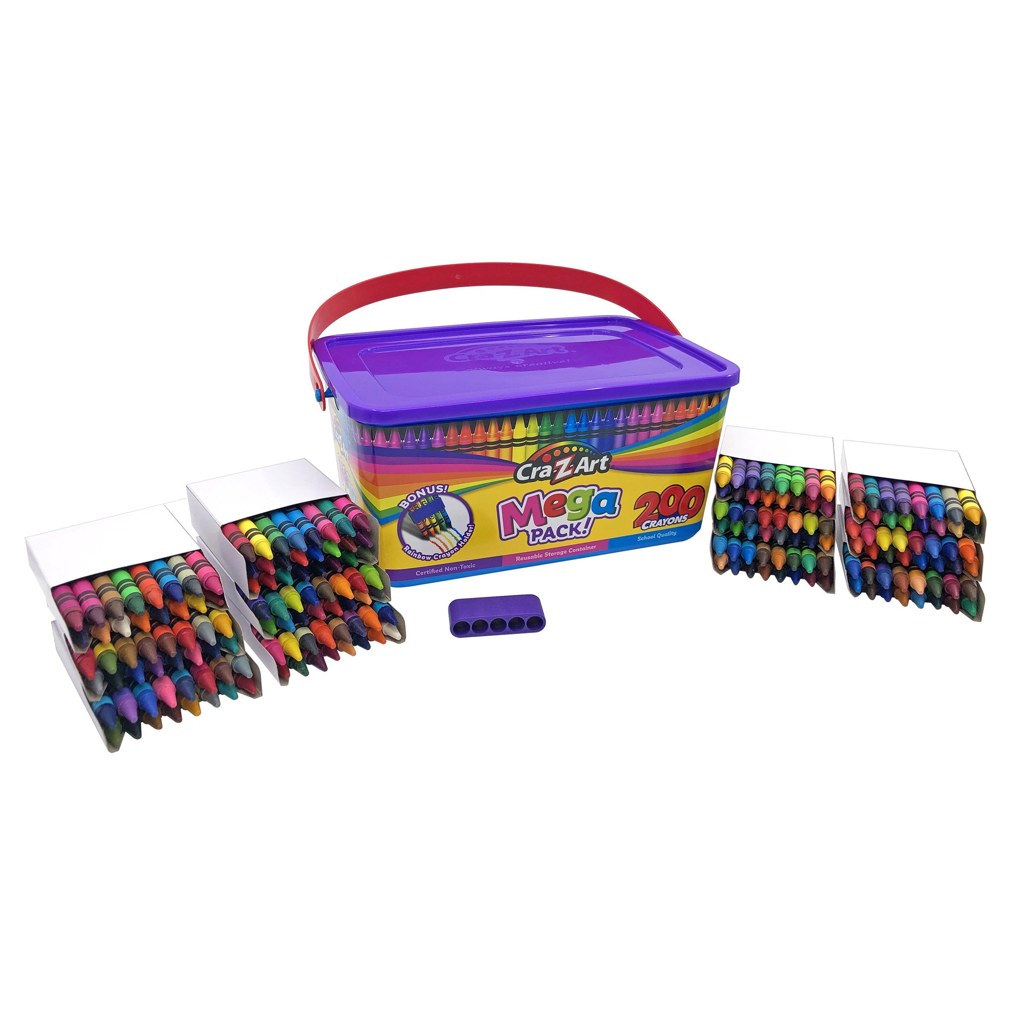 Cra-Z-Art Mega Pack Crayons 200 Pack