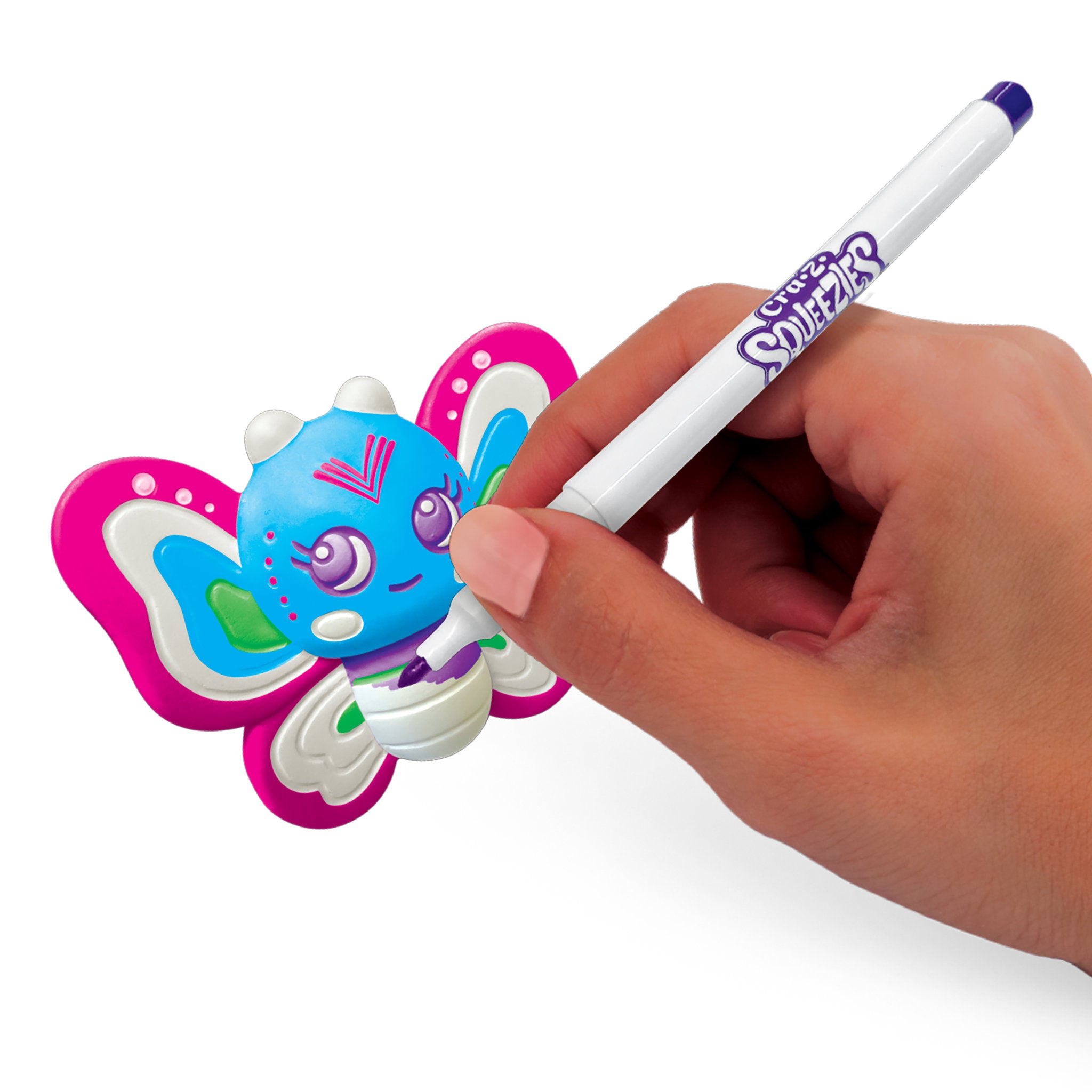 Cra-Z-Art Shimmer 'N Sparkle Colour Your Own Squeezie Fun