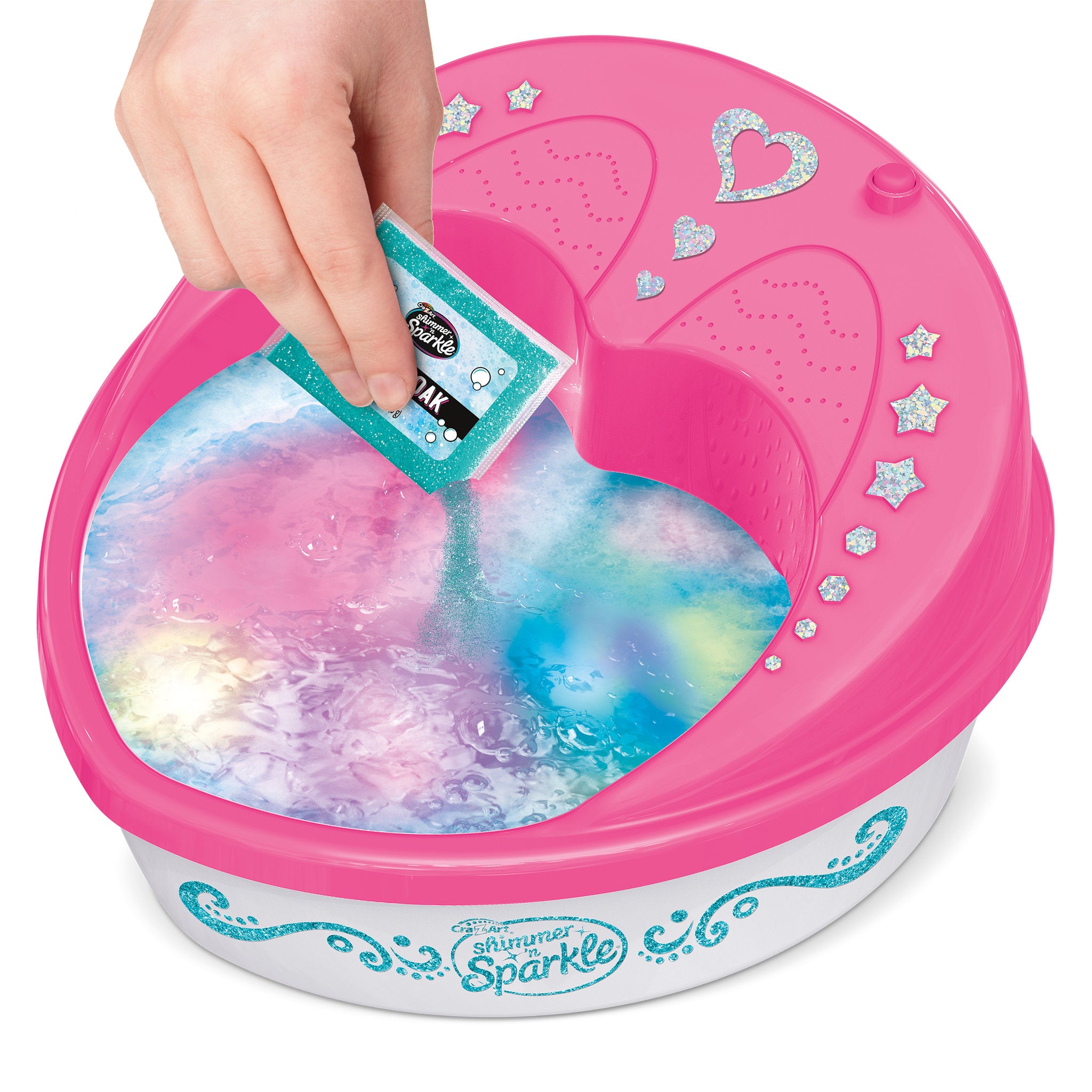 Cra-Z-Art Shimmer'N Sparkle 5-in-1 Light Up Super Spa Salon