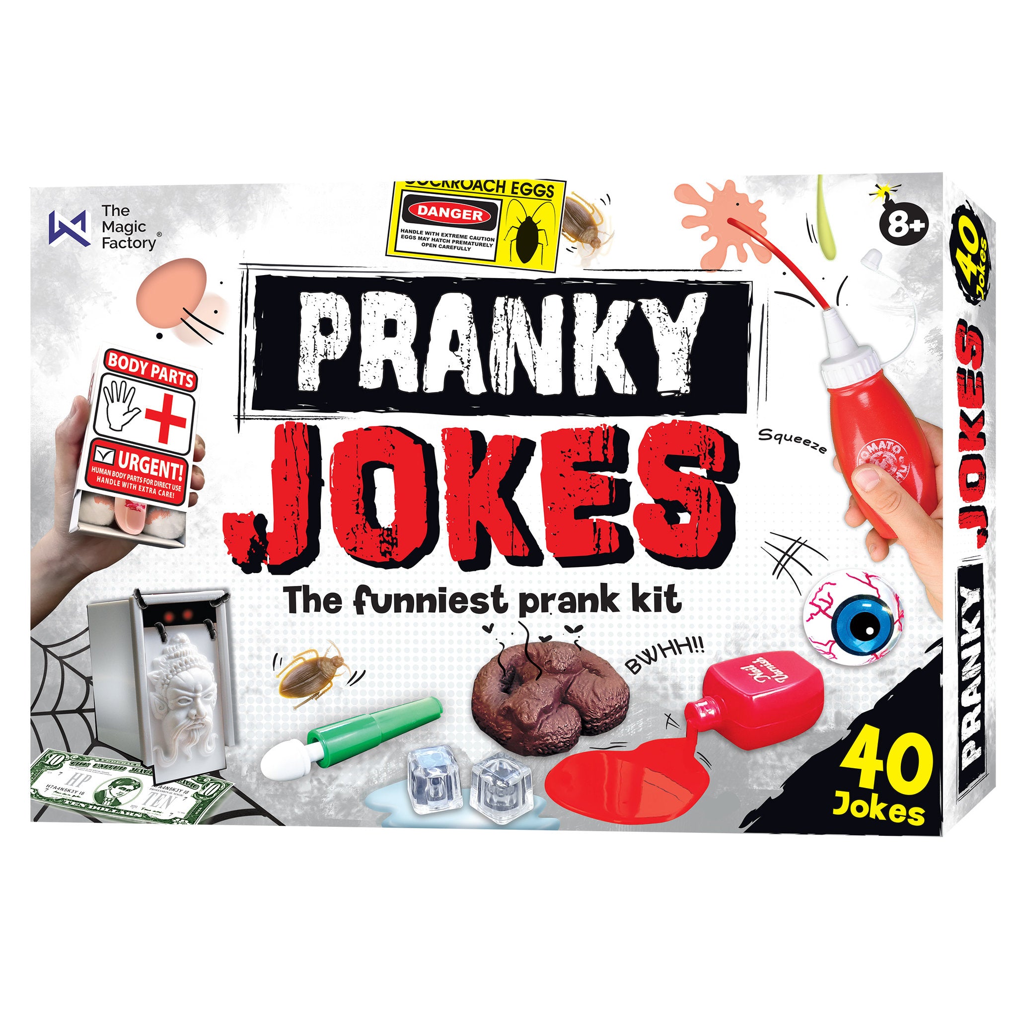 Pranky Jokes 40 Piece Prank Kit