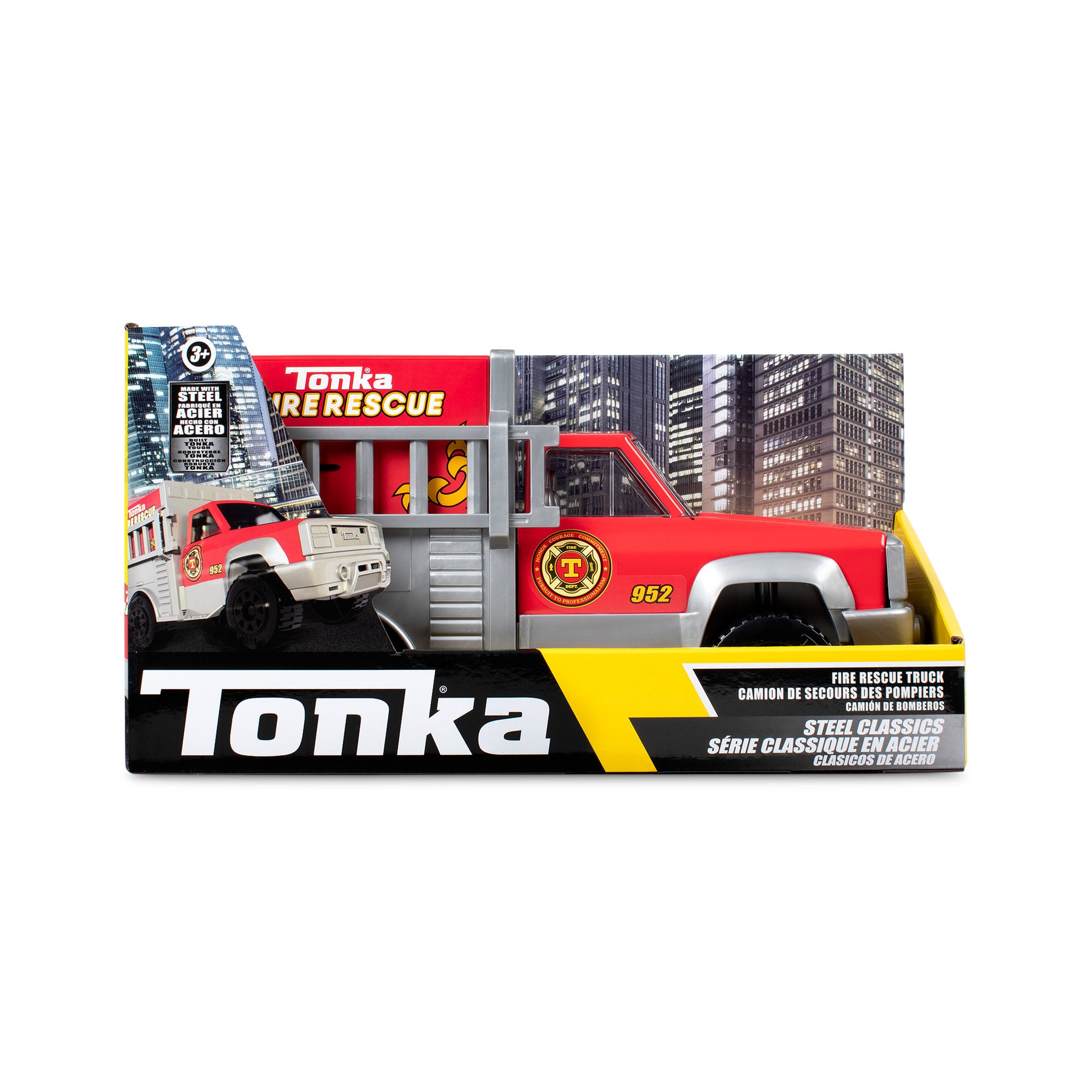 Tonka Steel Classics Rescue Truck