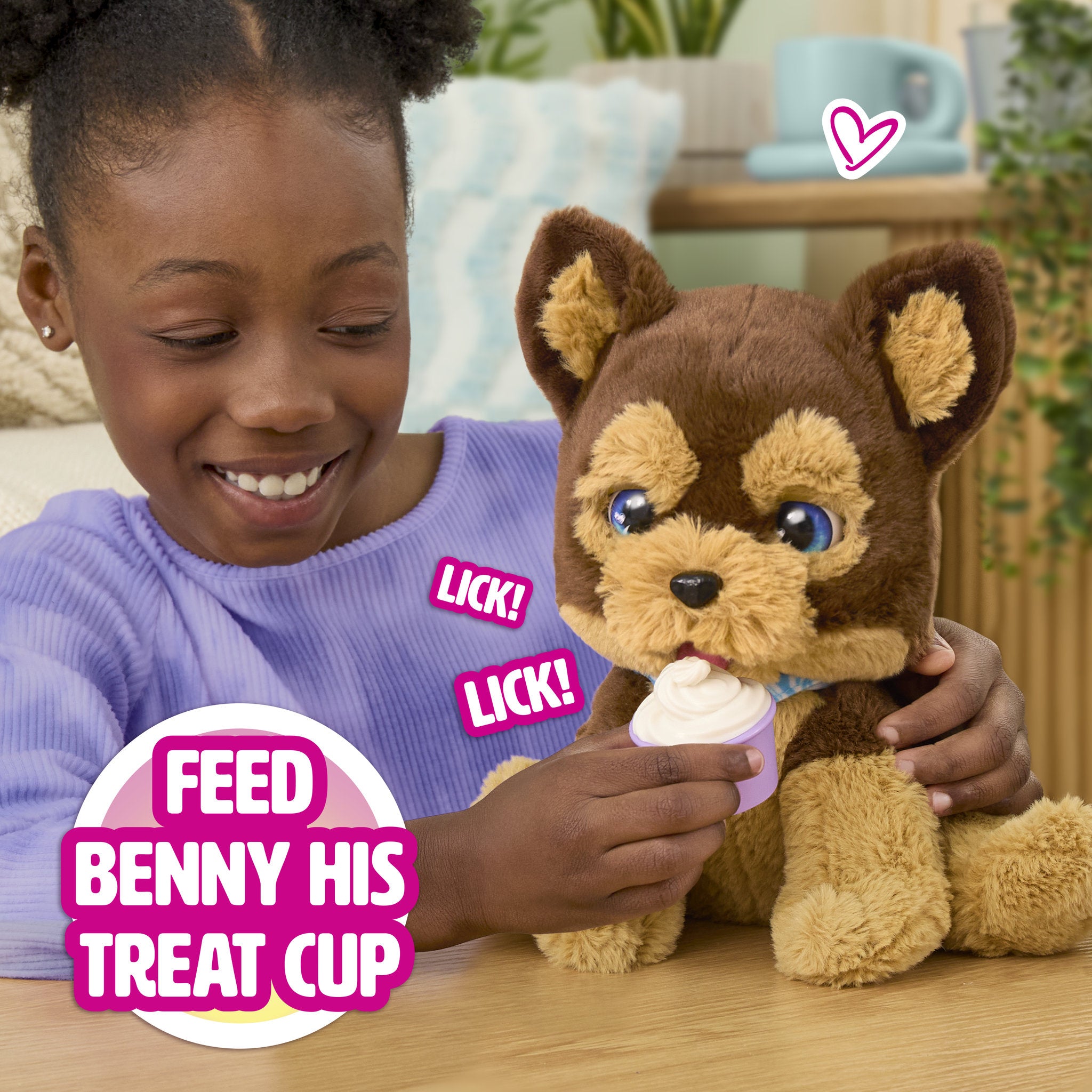 FurReal Benny the Kiss & Cuddle Pup