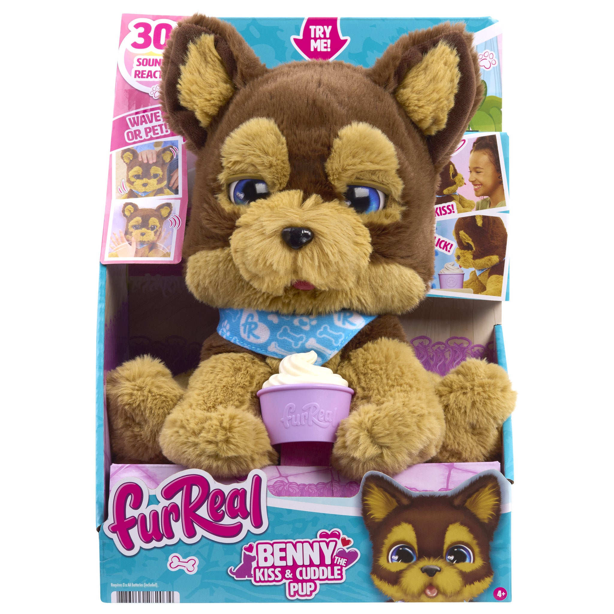 FurReal Benny the Kiss & Cuddle Pup