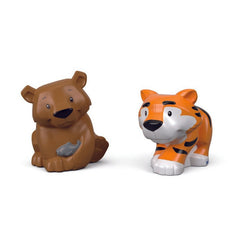 FISHER-PRICE LITTLE PEOPLE FIGURE 2 PACK - TIGER AND BEAR