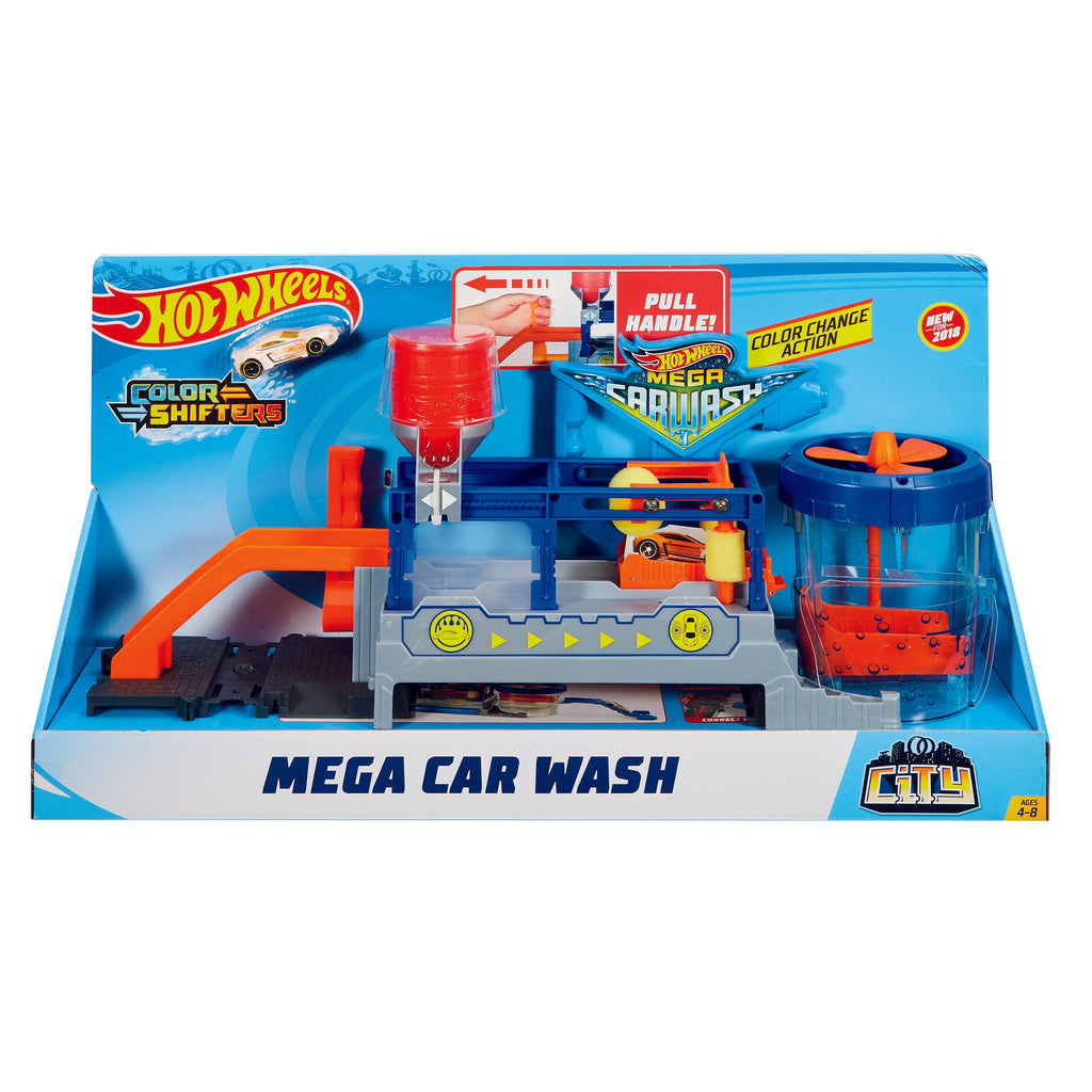 Hot Wheels Mega Autolavaggio Wheels City Mega Car Wash Mega