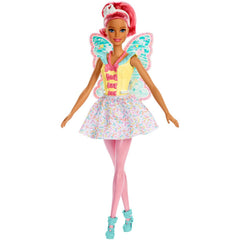 BARBIE DREAMTOPIA FAIRY DOLL WITH PINK HAIR