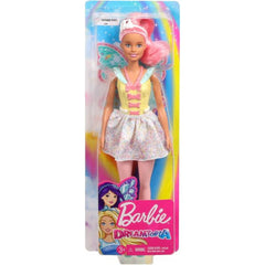 BARBIE DREAMTOPIA FAIRY DOLL WITH PINK HAIR