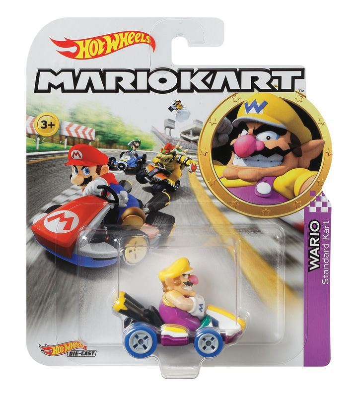 Hot Wheels Mario Kart Wario Standard Kart