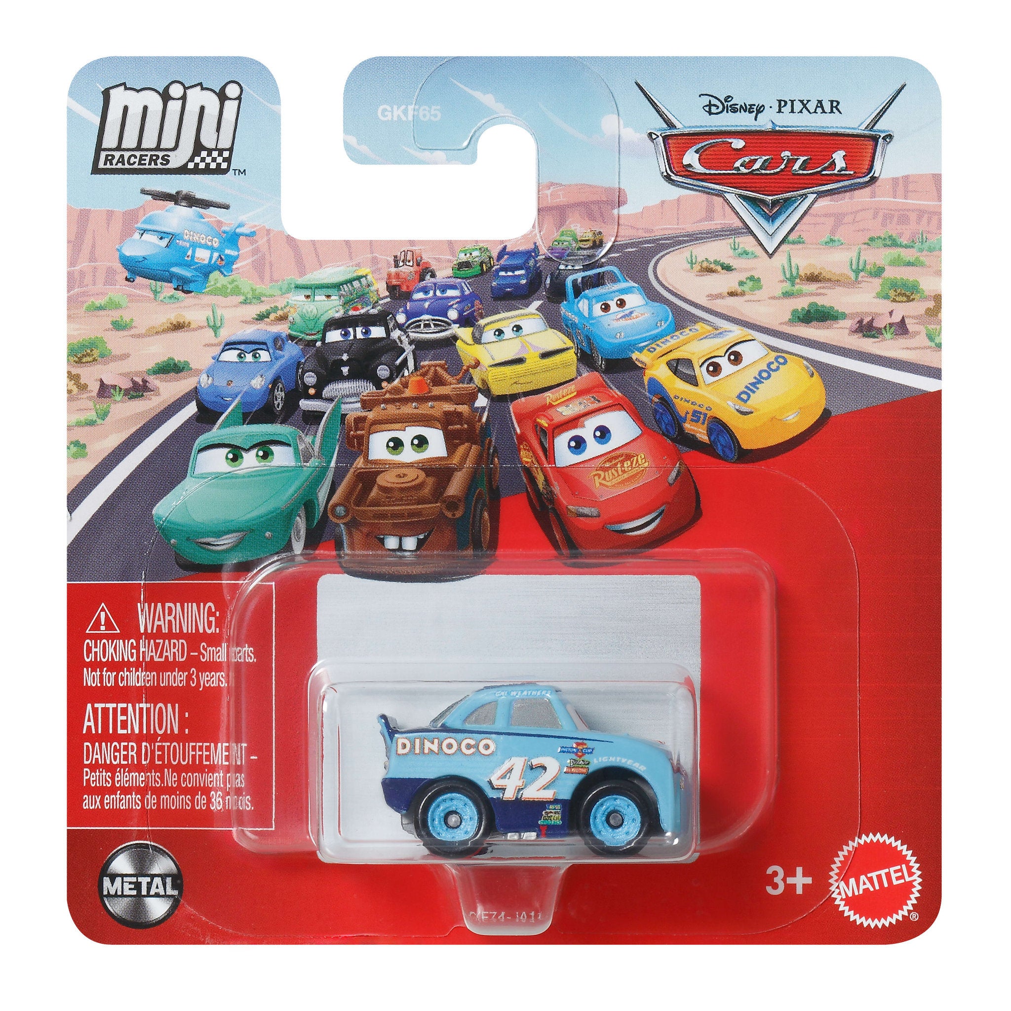 Disney Pixar Cars Mini Die-Cast Racers - Cal Weathers – Toyworld Australia