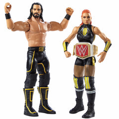 WWE FIGURE 2-PACK BECKY LYNCH AND SETH ROLLINS