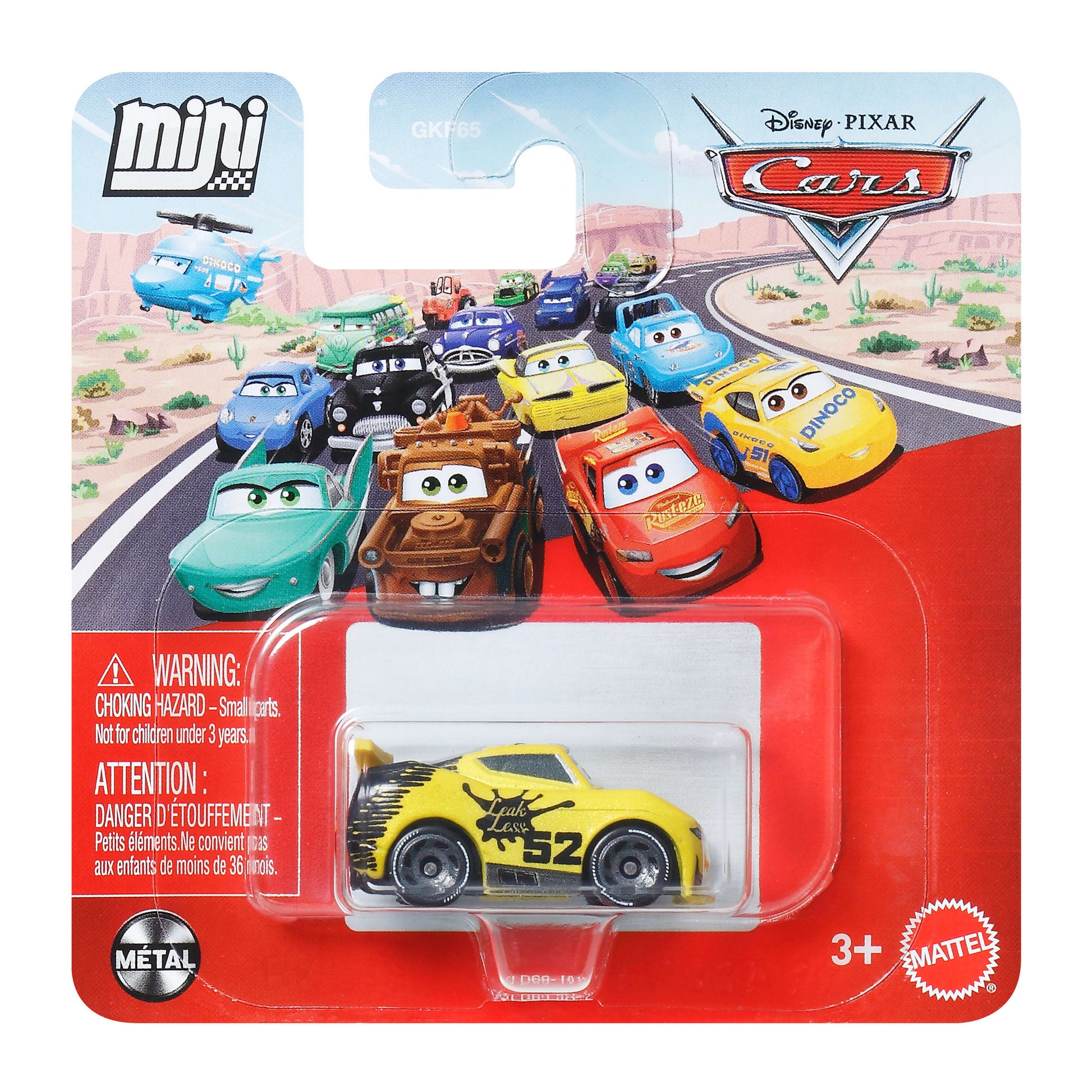 Disney Pixar Cars Mini Die-Cast Racers - George New-Win - Toyworld Australia