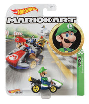 Hot Wheels Mario Kart Luigi Standard Kart - Toyworld Australia
