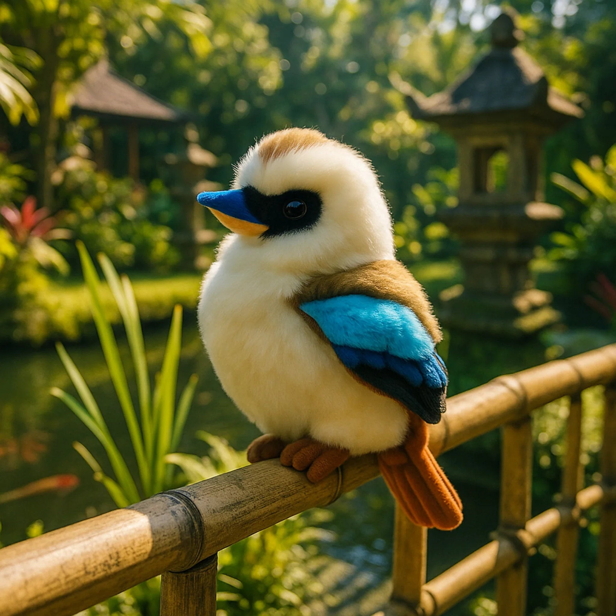 Bocchetta Plush Toys - Kookaburra 23cm Hillary