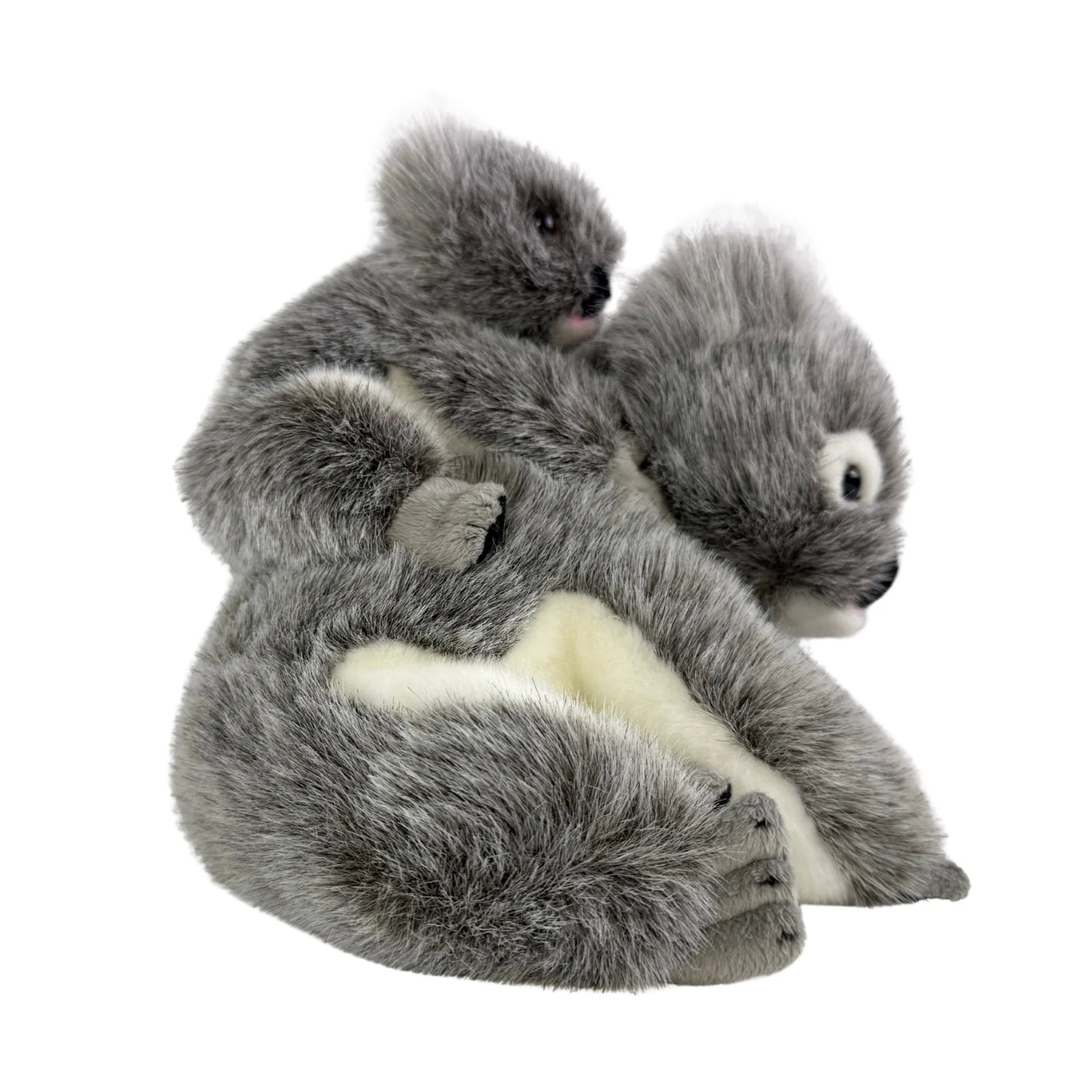 Bocchetta Plush Toys - Koala With Baby On Back 23cm Kelly & Kiri