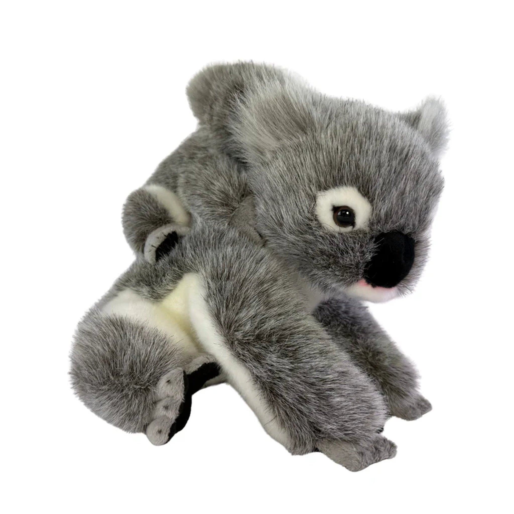 Bocchetta Plush Toys - Koala With Baby On Back 23cm Kelly & Kiri