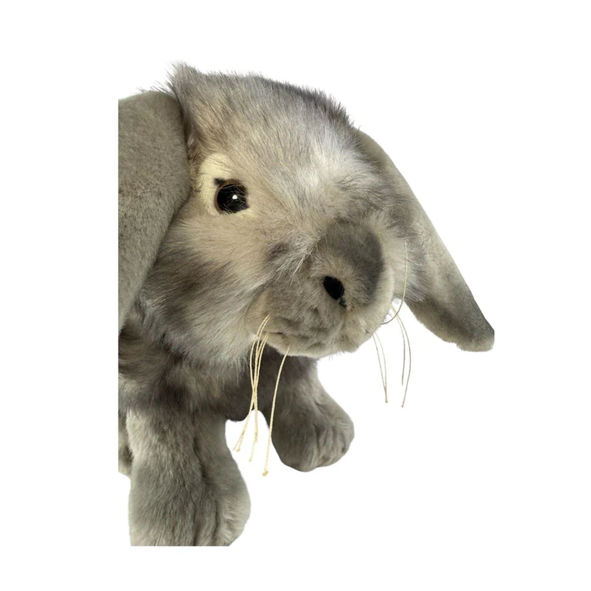 Bocchetta Plush Toys - Lop Eared Rabbit 25cm Smokey Grey
