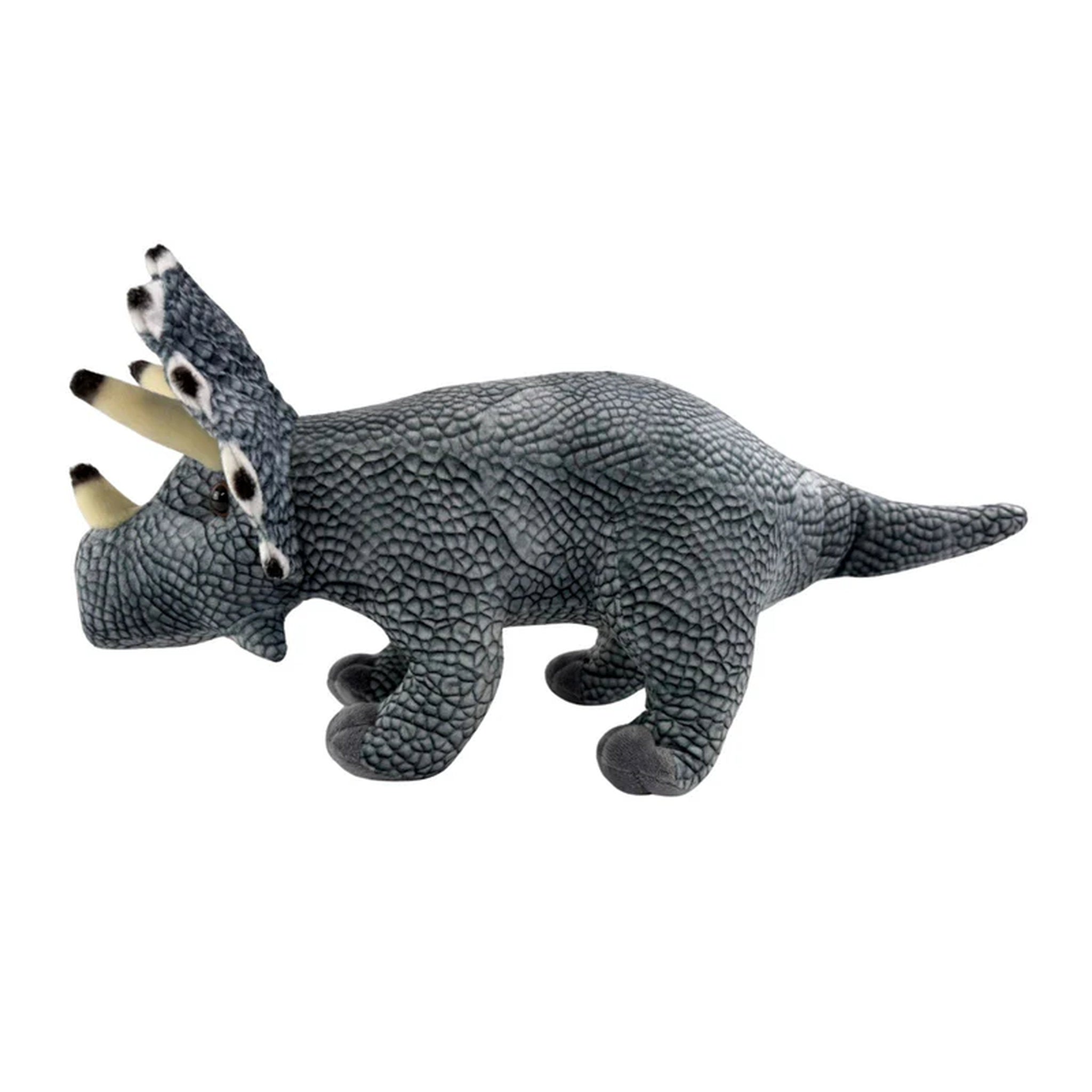 Bocchetta Plush Toys - Triceratops Dinosaur 33cm Crestor