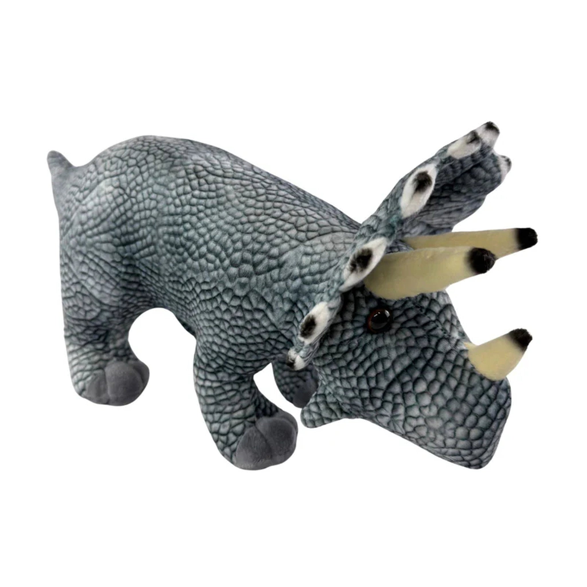 Bocchetta Plush Toys - Triceratops Dinosaur 33cm Crestor