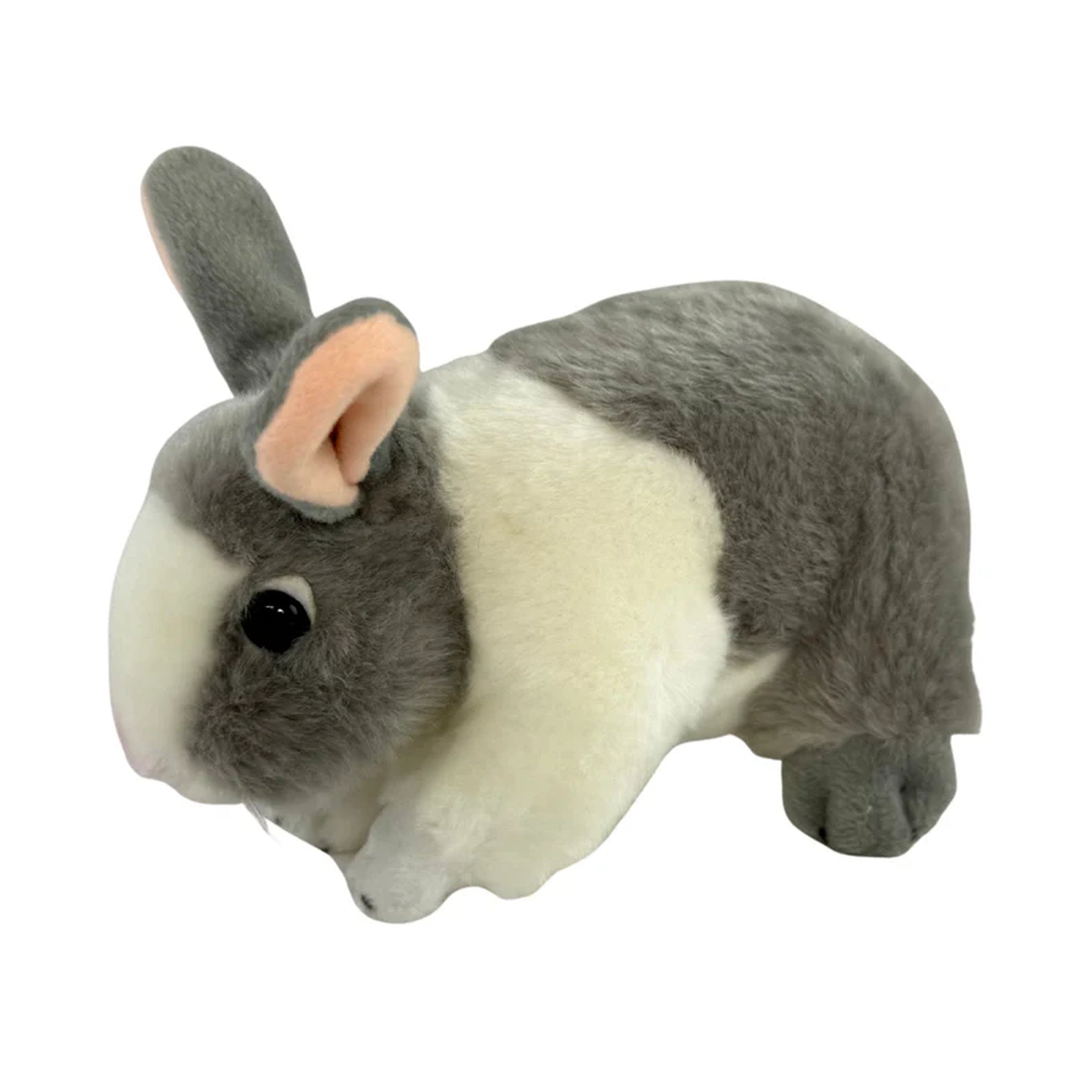 Bocchetta Plush Toys - Bunny 25cm Peter Grey and White