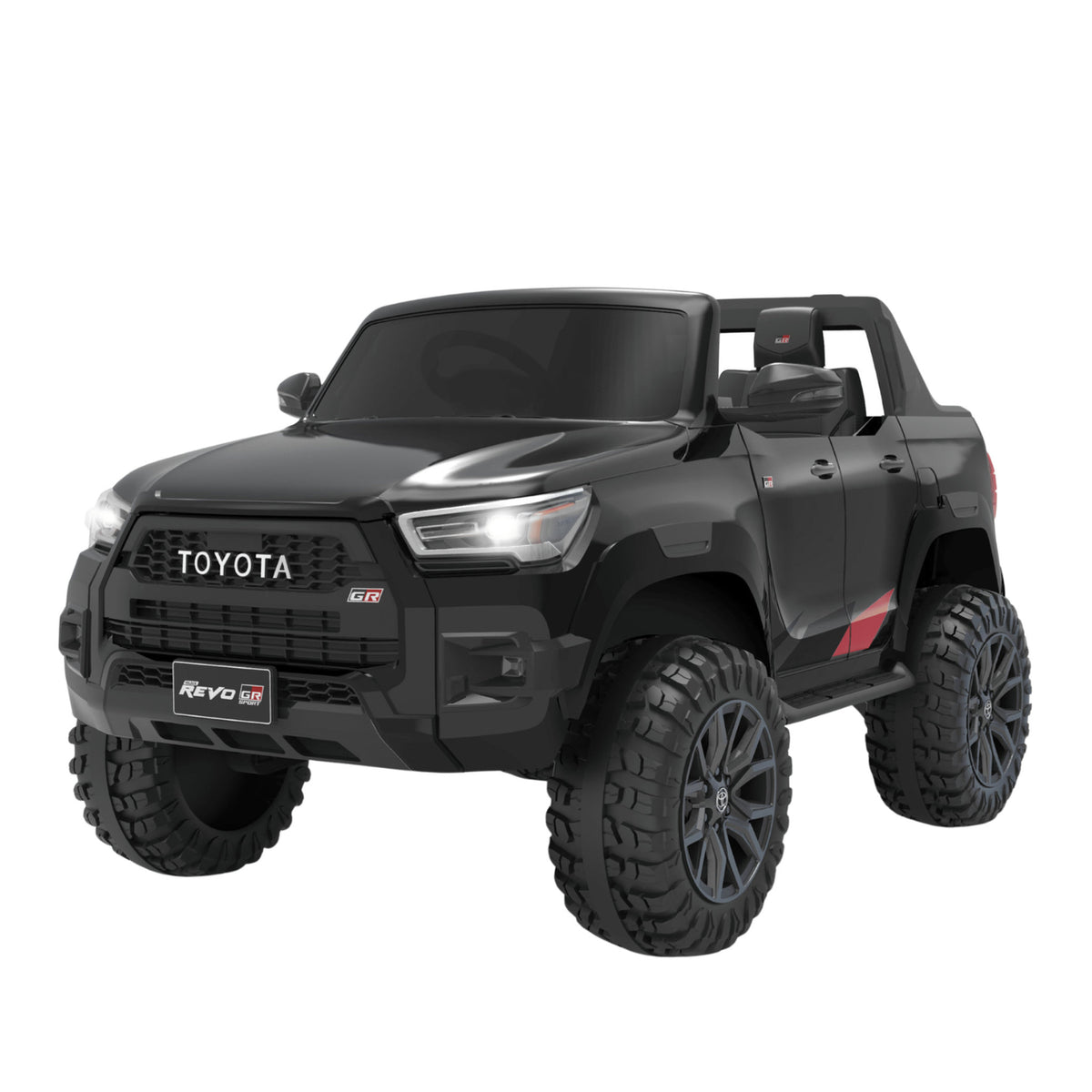 Volta Toyota Revo Hilux 24V Ride-On Car Black