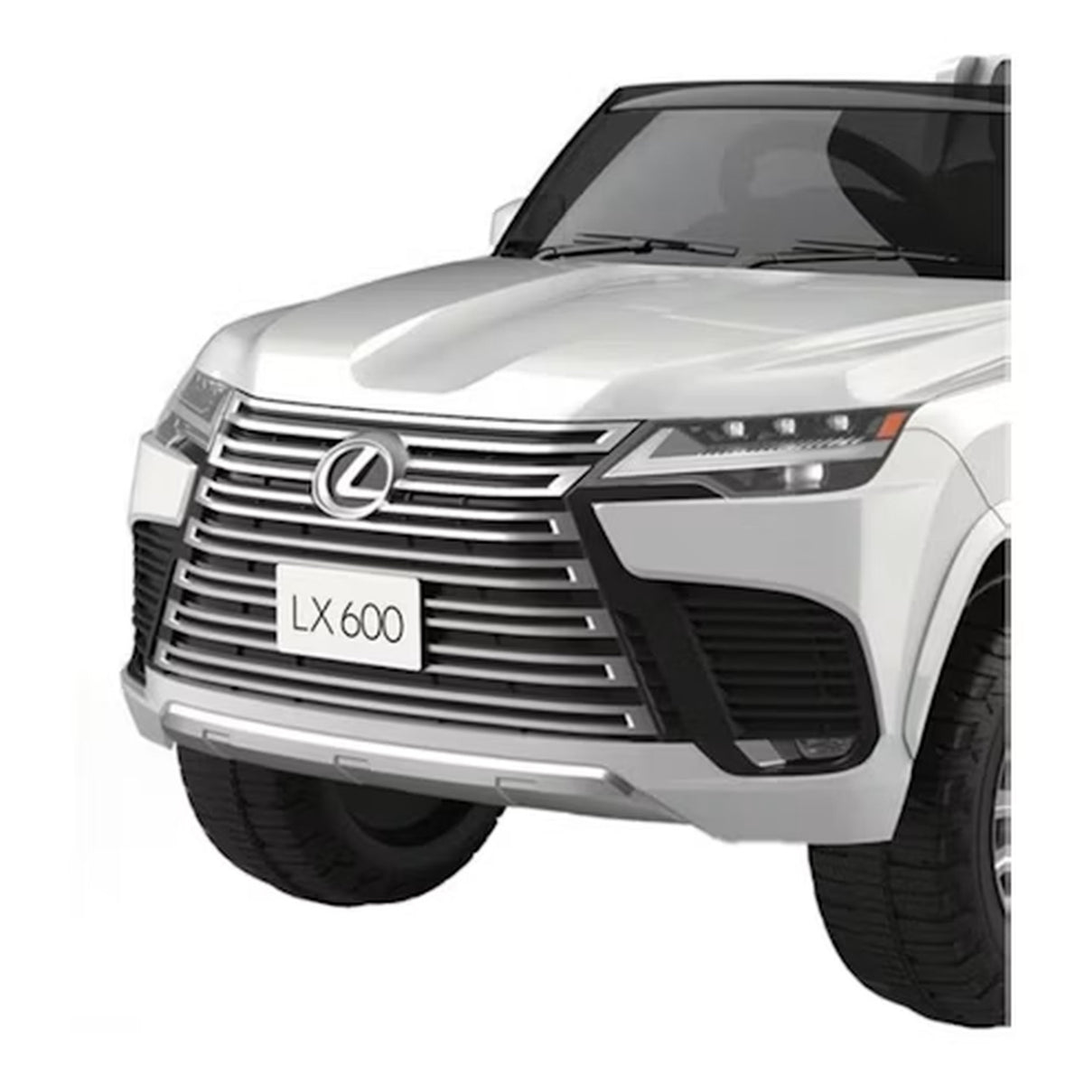 Volta Lexus 12V White Ride On Car