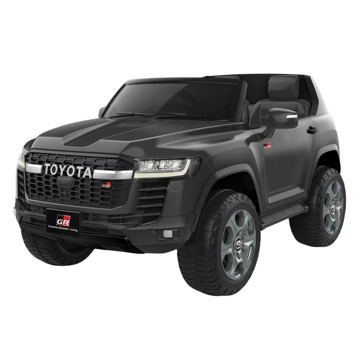 Volta Toyota Landcruiser 12V Ride-On Car Black