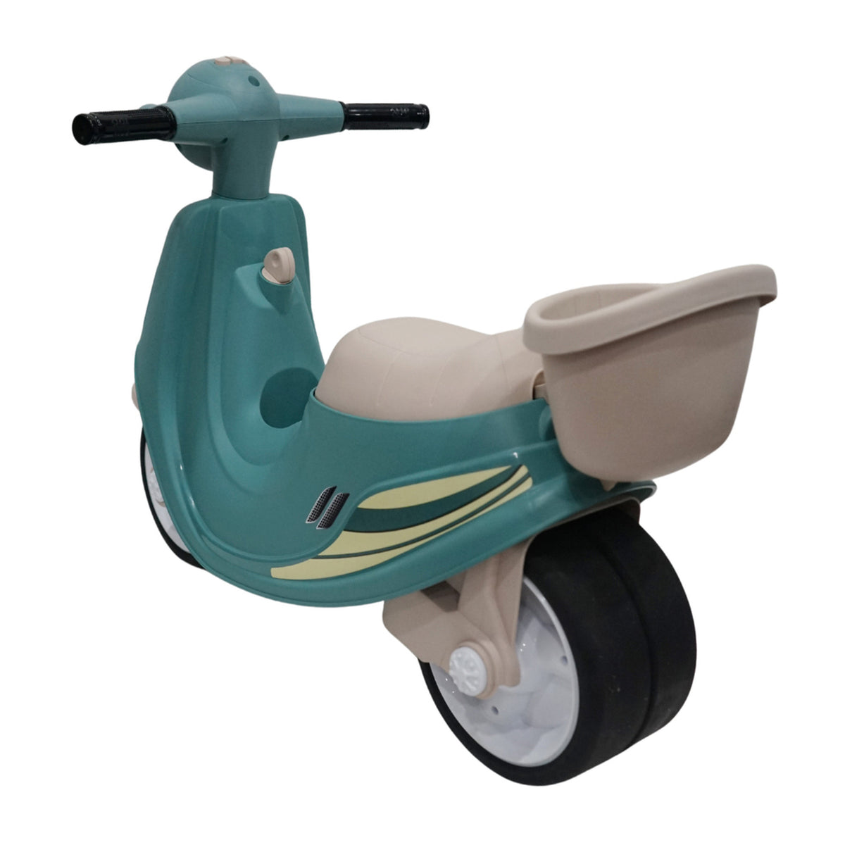 Volta Foot To Floor Kids Ride On Push Scooter - Green
