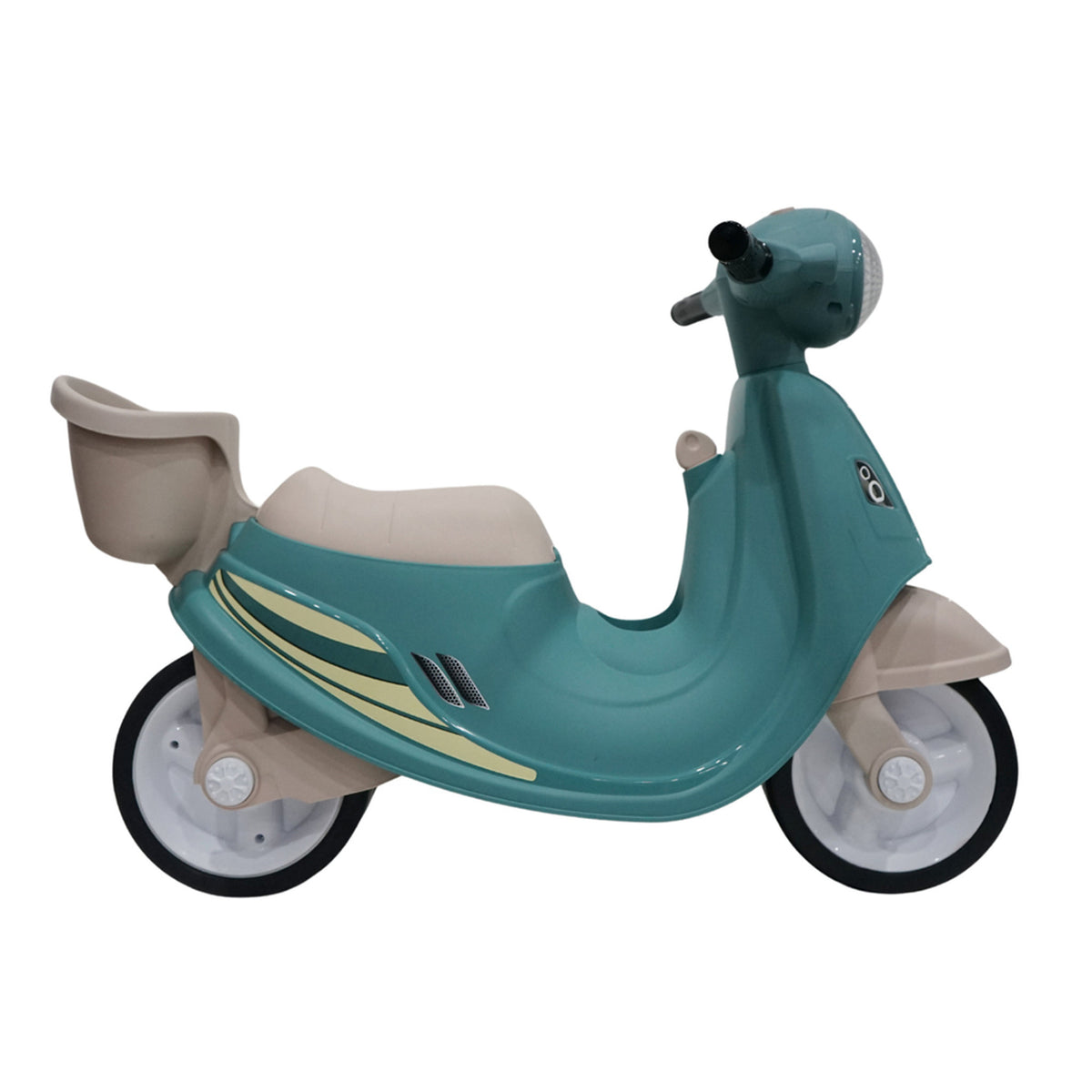 Volta Foot To Floor Kids Ride On Push Scooter - Green
