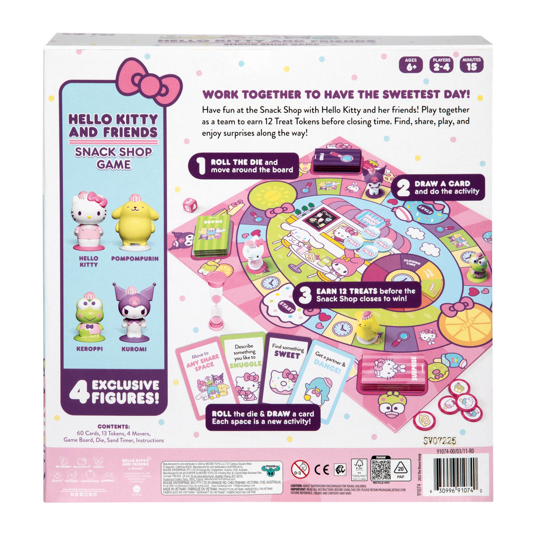 Hello Kitty And Friends: Snack Shop Board Game