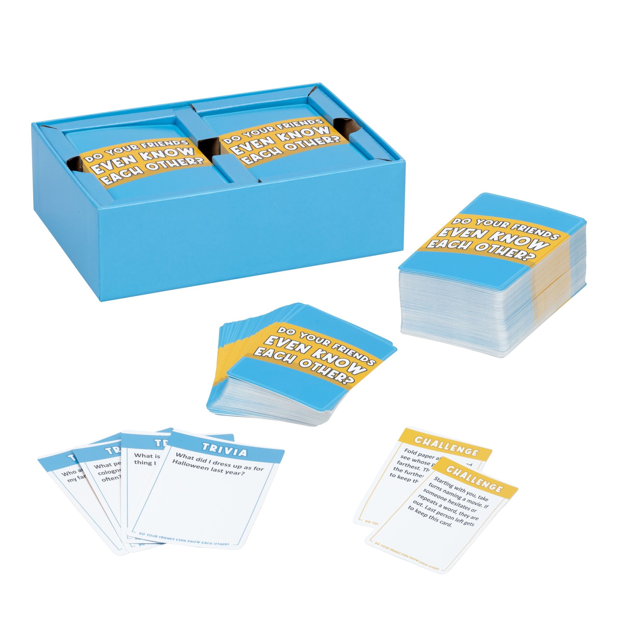 Do Your Friends Even Know Each Other? Card Game