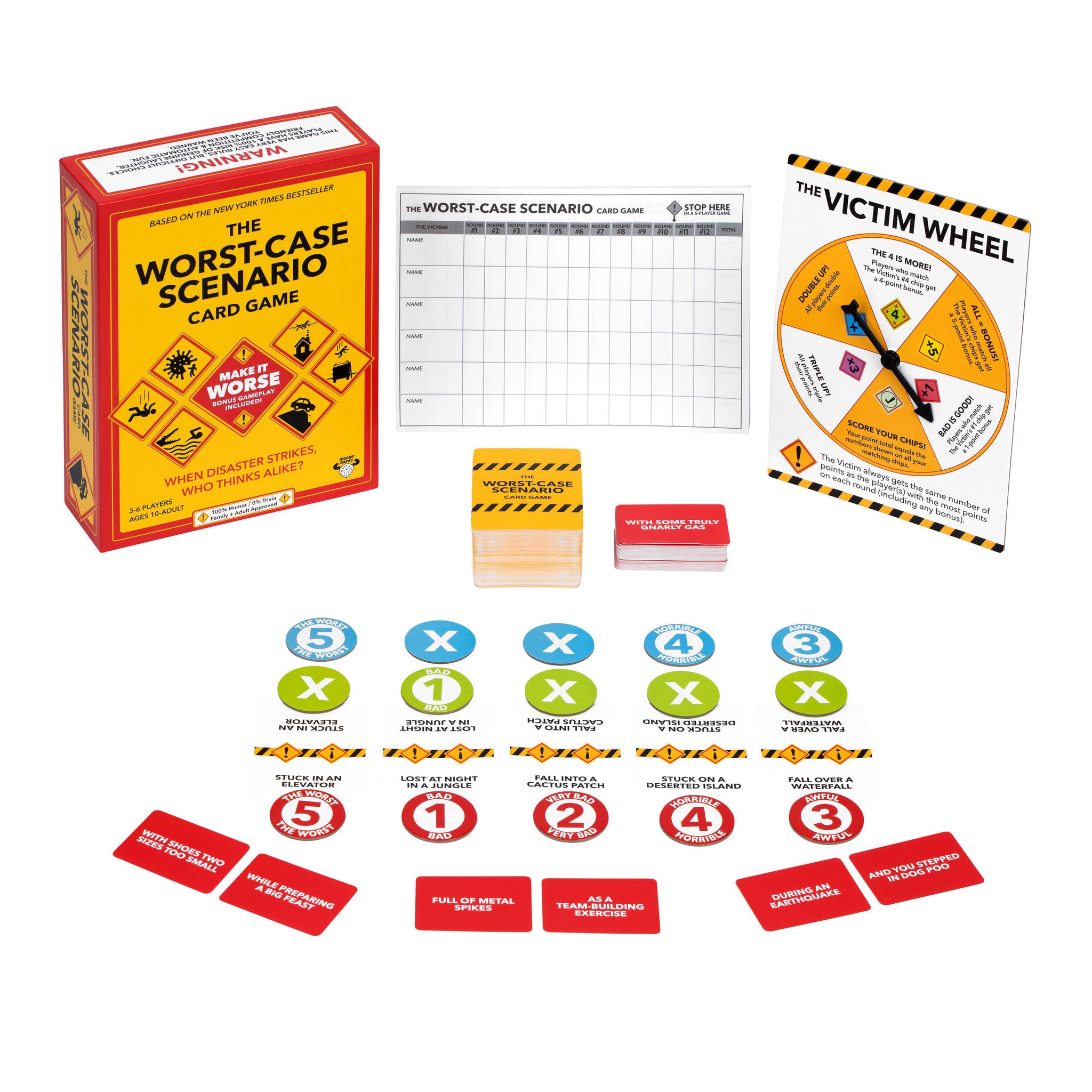 The Worst-Case Scenario Card Game Bonus Edition