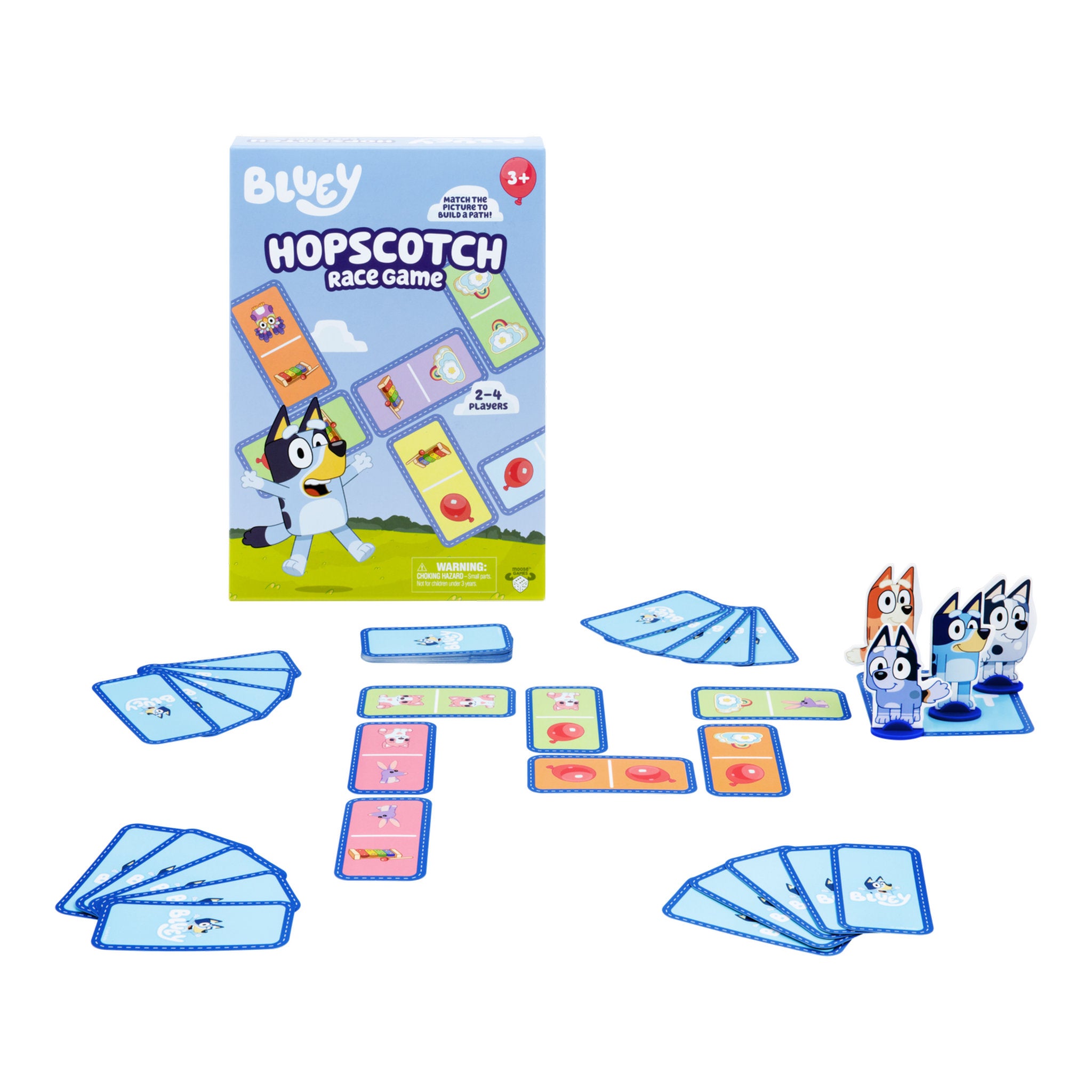Bluey Hopscotch Race Game