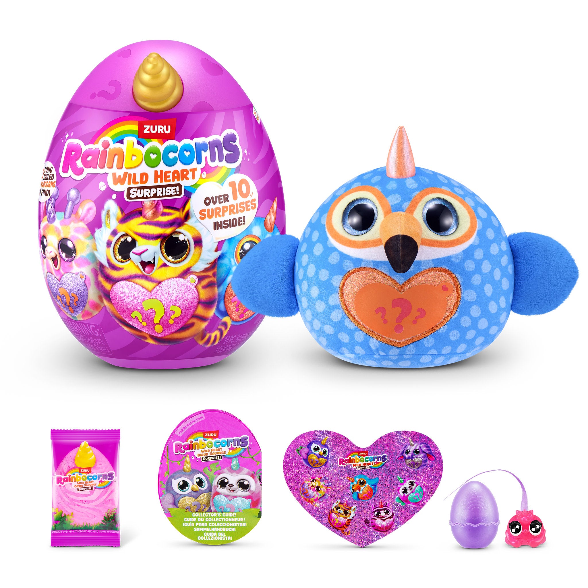 ZURU Rainbocorns Sparkle Wild Heart Surprise Series 1 - Toyworld Australia