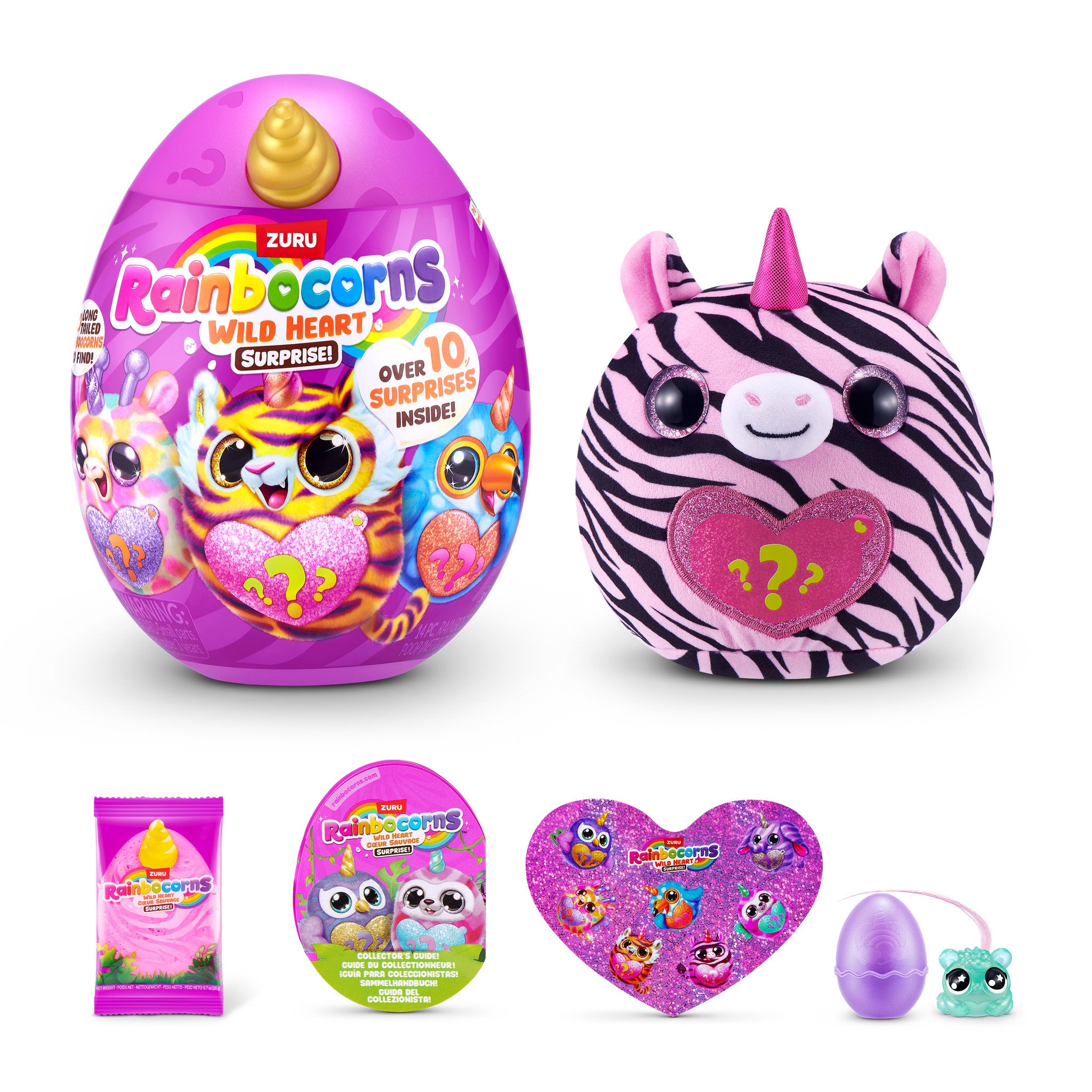 ZURU Rainbocorns Sparkle Wild Heart Surprise Series 1 - Toyworld Australia
