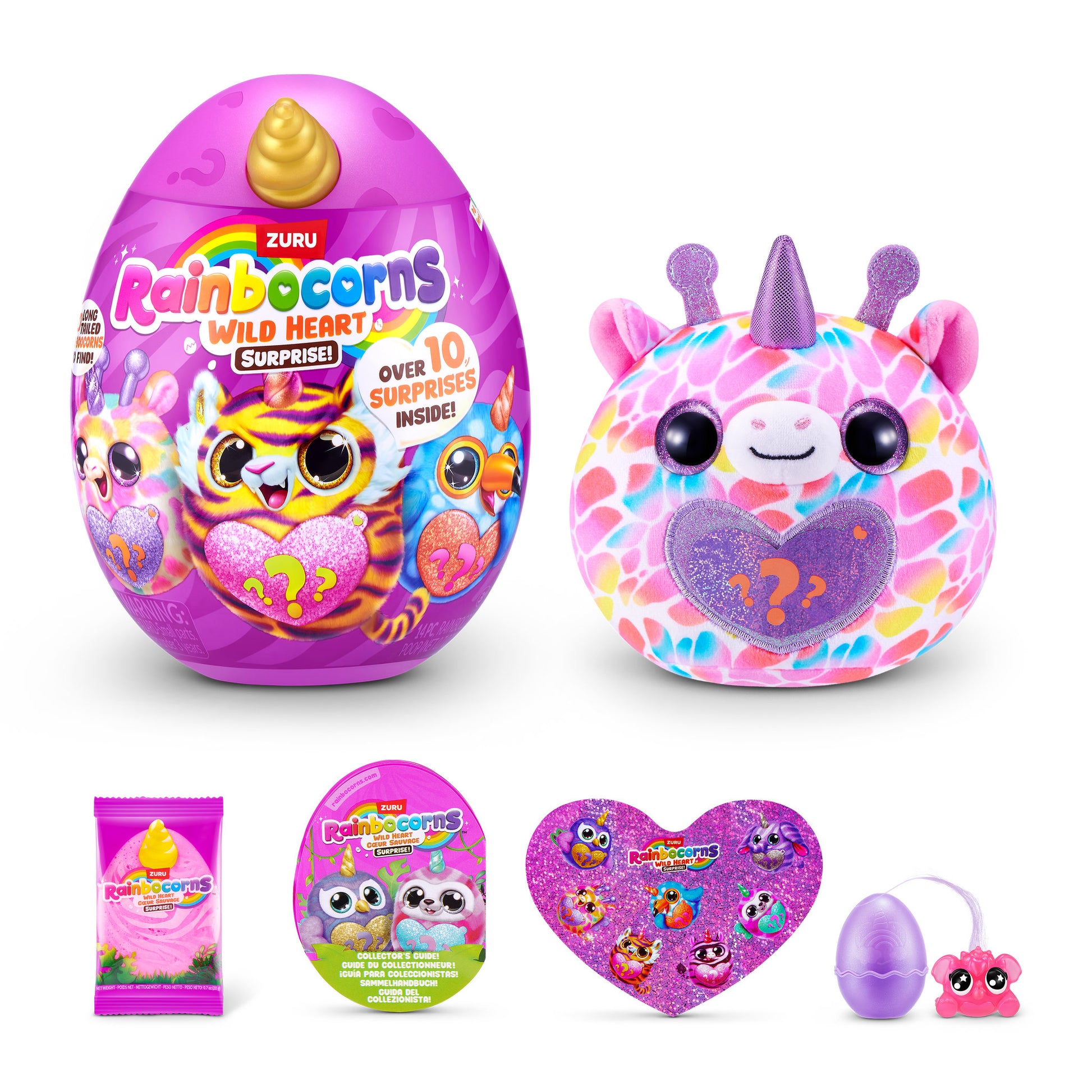 ZURU Rainbocorns Sparkle Wild Heart Surprise Series 1 - Toyworld Australia