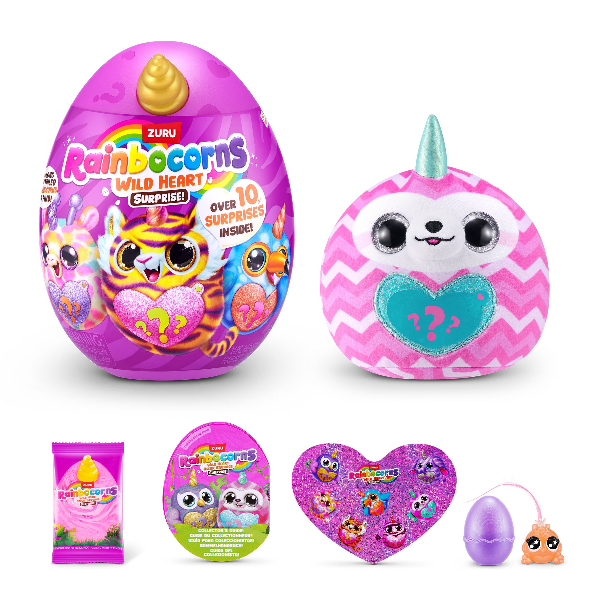 ZURU Rainbocorns Sparkle Wild Heart Surprise Series 1 - Toyworld Australia