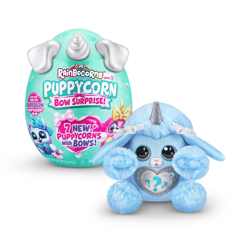 ZURU Rainbocorns Puppycorns Series 3 Bow Surprise Assorted Styles - 2