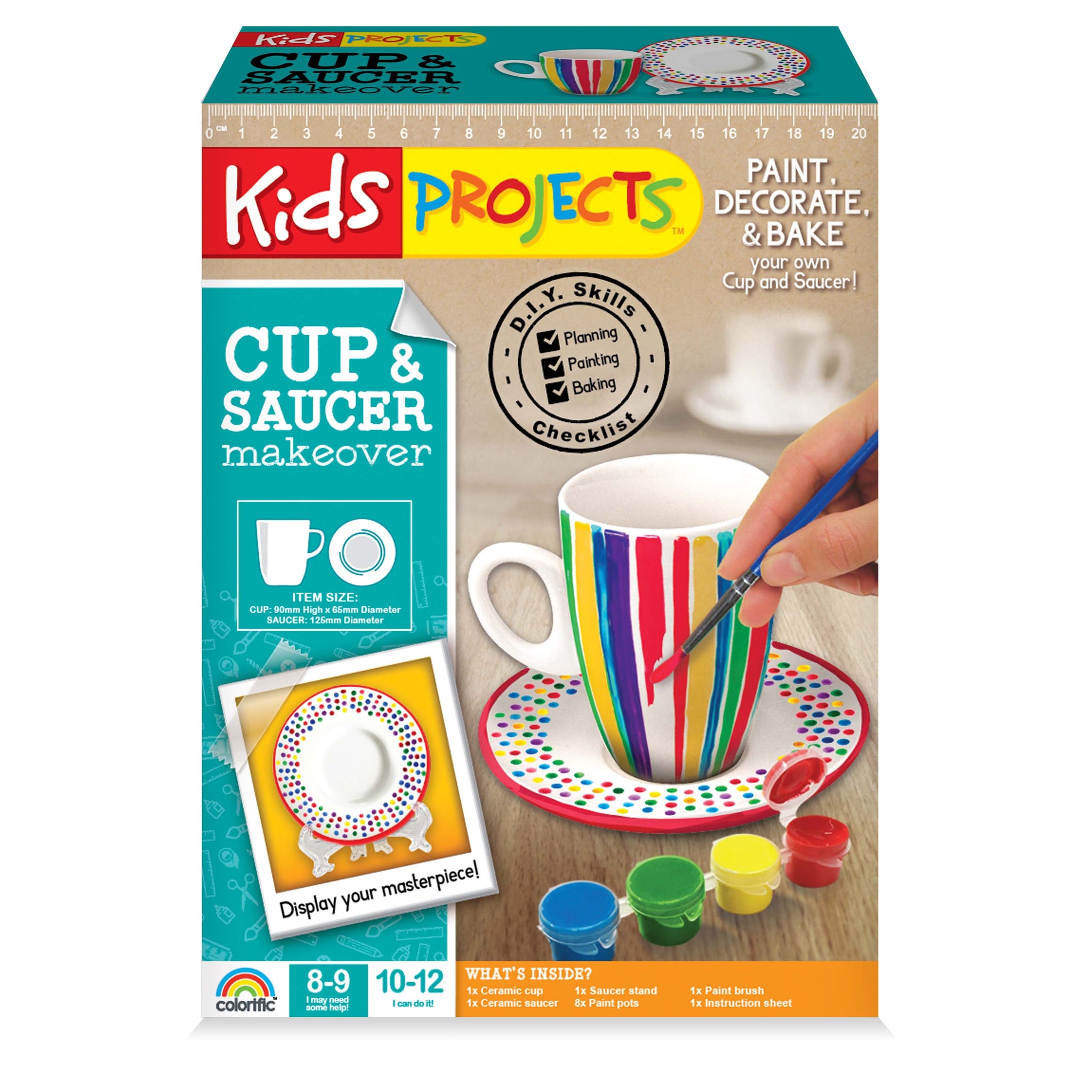 Kids Projects Cup & Saucer Makeover Toyworld Australia