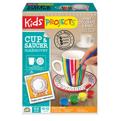 COLORIFIC KIDS PROJECTS CUP & SAUCER MAKEOVER