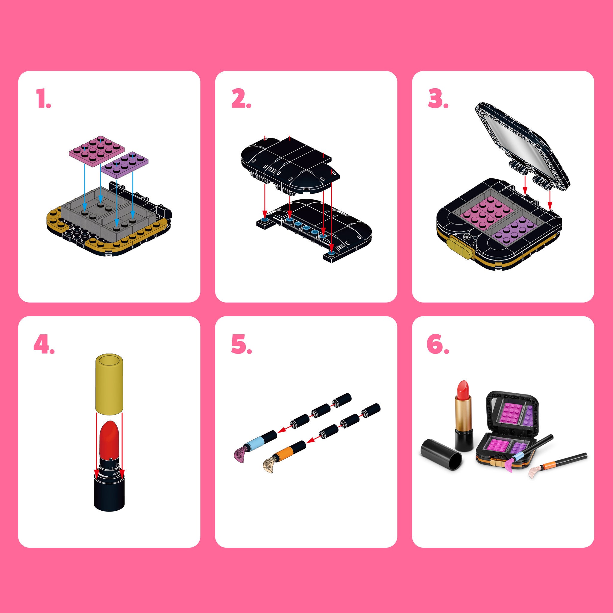 ZURU MAX Premium Beauty Series 1 - Lip & Face Makeup