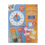 Learn To Tell The Time And Tie Your Shoes Book