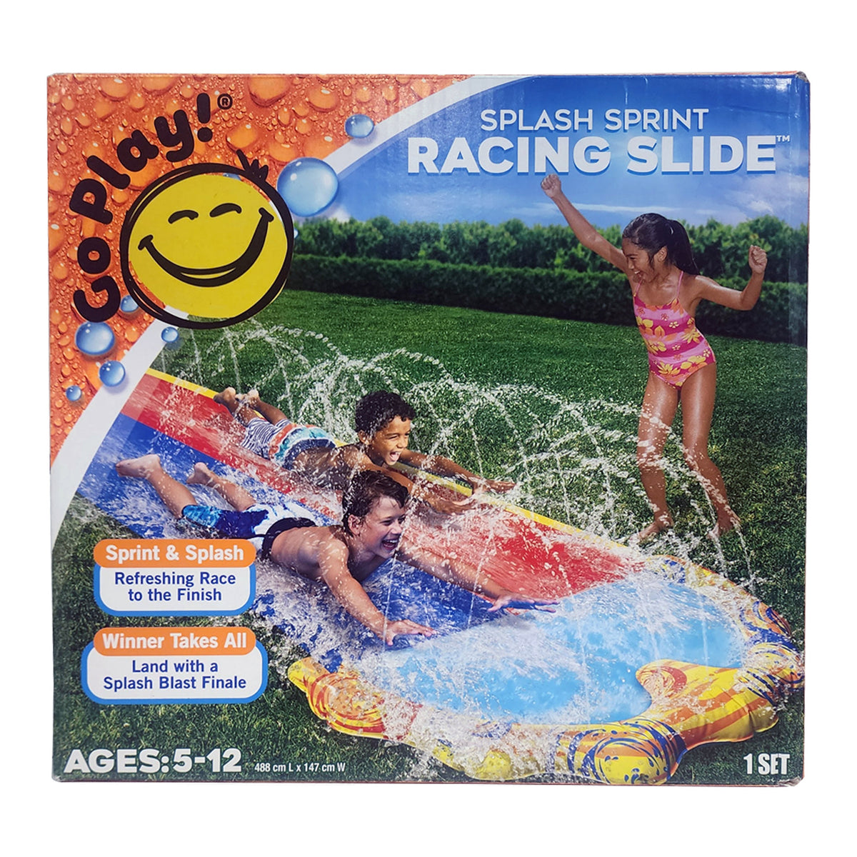 Go Play! Splash Sprint Racing Slide