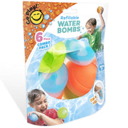 Go Play! Refillable Water Bombs 6 Piece Set