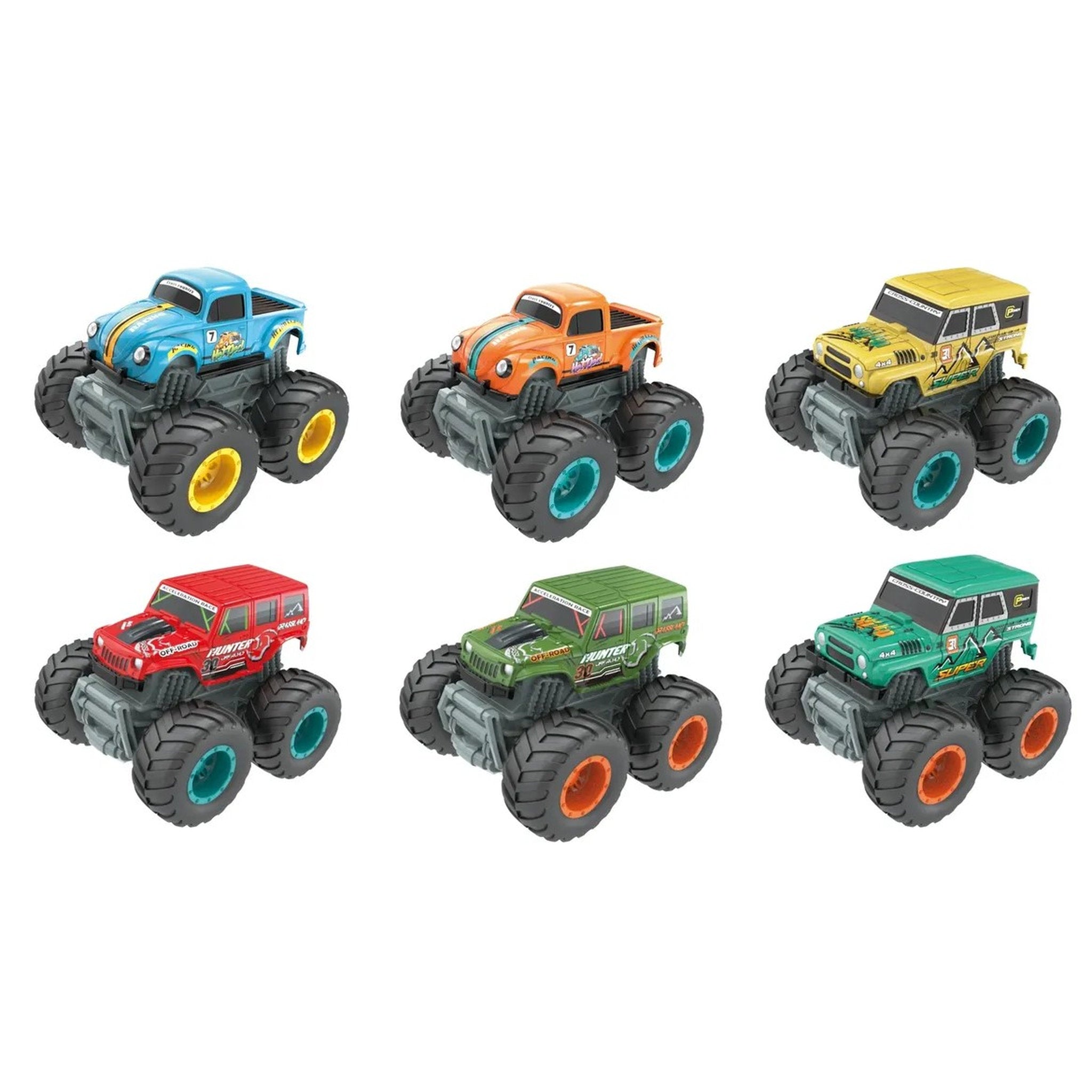 Rusco 1:32 Flat Top Micro Racers 2.4GHz RTR Assorted Styles